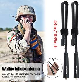 Abbree Ar-152 2x Cs Tactical Antenna Sma-female For Baofeng Uv-5r Two Way Radio