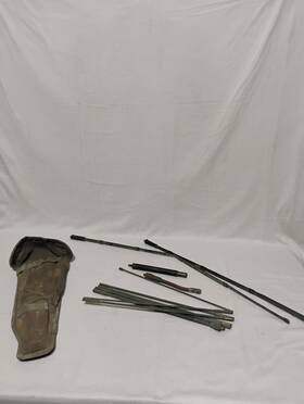 Apex Electronics Inc. At-271 Vintage A/prc Antenna Set Brown Us Army Radio At-892/prc-25