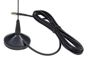 Aw 1121 Airband 125mhz Vhf Quarter Wave Magnet Magnetic Mobile 116-136 Antenna