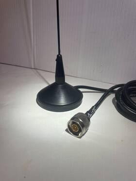 Aw 1121n Airband 125mhz Vhf Quarter Wave Magnetic Mobile 116-136 Antenna N Connector