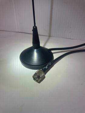 Aw 1121tnc Airband 125mhz Vhf Quarter Wave Magnetic Mobile 116-136 Antenna Tnc Connector