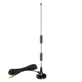 Bingfu 790404673091 Dual Band Vhf Uhf 136-174mhz 400-470mhz Ham Radio Magnetic Base Antenna Handh