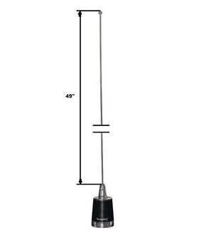 Browing Br-160s Mobile Nmo Antenna 5/8 Vhf 3dbd Spring Motorola Icom Kenwood Maxon Vertex Br160s