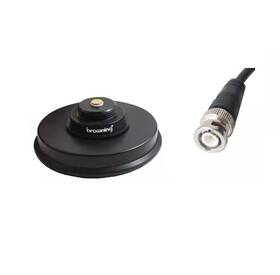 Browning Br1035bnc Magnet Nmo Mount 3.5 Inch Bnc Connector Rubber Boot For Mobile Radio Antenna Br1035