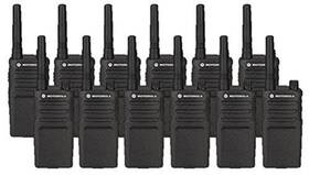 Motorola 738613620390 12 Pack Of Rmu2040 Two Way Radio Walkie Talkies