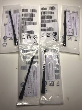 Motorola Aae23x503 6 Oem Vertex Atu-6d Whip Uhf Antenna 450-485 Mhz