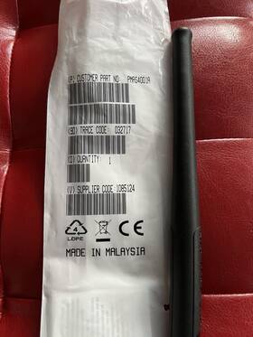 Motorola Pmas4001 Uhf And 700/800 Mhz Dual Band Whip Antenna With Gps