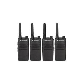 Motorola Solutions 738613623315 4 Pack Of Rmm2050 Two Way Radio Walkie Talkies With Programming Video