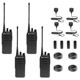 Motorola Solutions Cp100dua Edir 8 Cp100d Analog Uhf Portable Non-display Two Way Radio 16 Channel - 4
