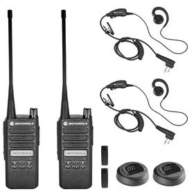 Motorola Solutions Cp100duad Edir 5 Cp100d Analog Uhf Portable Two Way Radio With Display And Limited