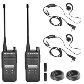 Cp100duad Motorola Solutions Edir 5 Cp100d Analog Uhf Portable Two Way Radio With Display And Limited