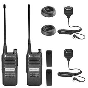 Motorola Solutions Cp100duad Edir 6 Cp100d Analog Uhf Portable Two Way Radio With Display And Limited