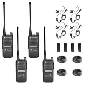 Motorola Solutions Cp100duad Edir 7 Cp100d Analog Uhf Portable Two Way Radio With Display And Limited