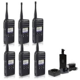 Motorola Solutions Dtr700 Edi 4 Dtr700 900 Mhz Digital 2-way Radio 50 Channels 6-pack