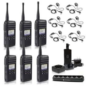 Motorola Solutions Dtr700 Edi 9 Dtr700 900 Mhz Digital 2-way Radio 50 Channels Charger