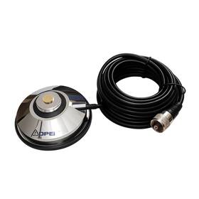 Opek Am-1203r-um 3.5-inch Magnet Mount With Pl-259 Connector And 14ft Cable