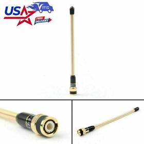 Vipjq E002-b741-4pcs 4pcs Walkie Talkie Radio Antenna Bnc Male Plug 136-174mhz For Ic-v8 Ic-t3h