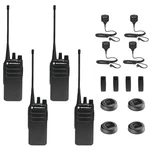 Motorola CP100D Analog Uhf Portable Non-display Two Way Radio, 16 Channel, 4 New. Price: $1359.95.