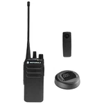 Motorola CP100D Analog Uhf Portable Non-display Two Way Radio, 16 Channel, 4 New. Price: $287.95.